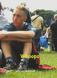 Horny flashes of dick glimpsed during ceremonies